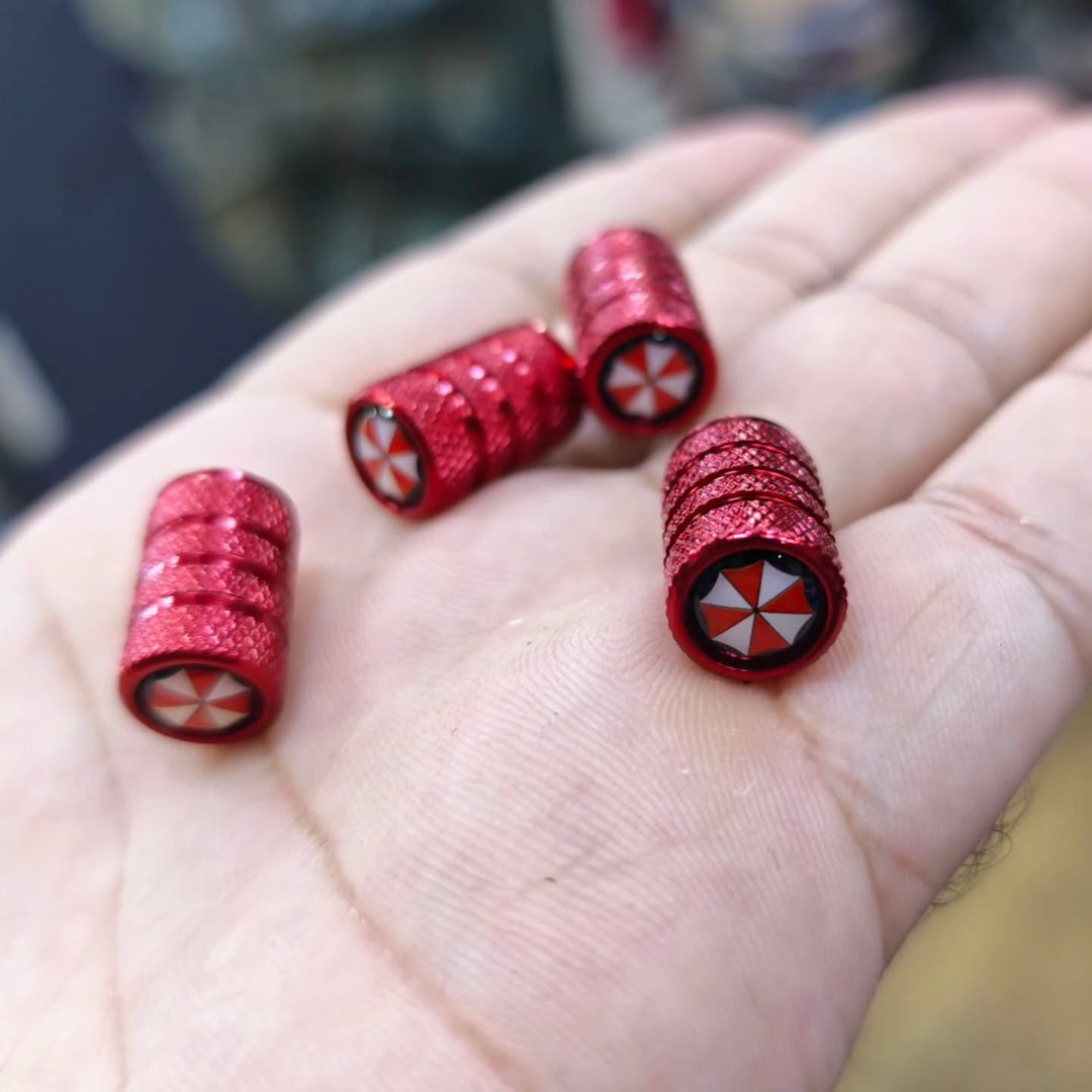 Resident Evil Umbrella Tire Valve Cap - Other