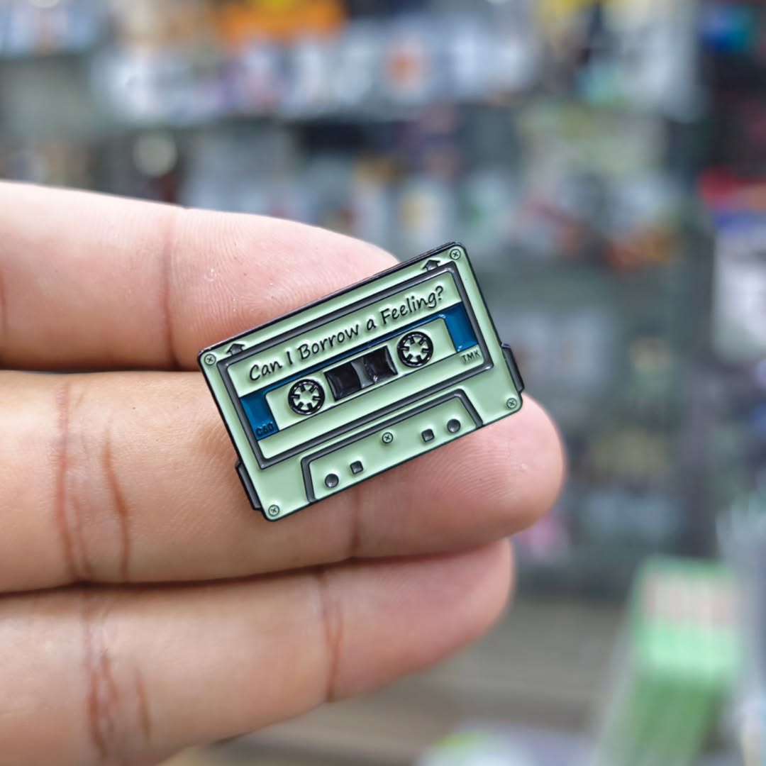 Cassette Old School Can I Borrow A Feeling Pins - Metal Pins