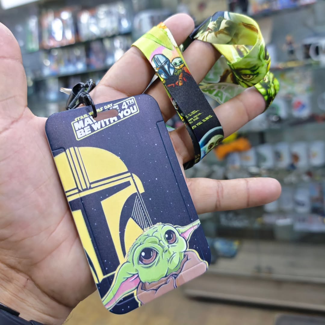 Star Wars Baby Yoda Badge Holder - Badge Holder