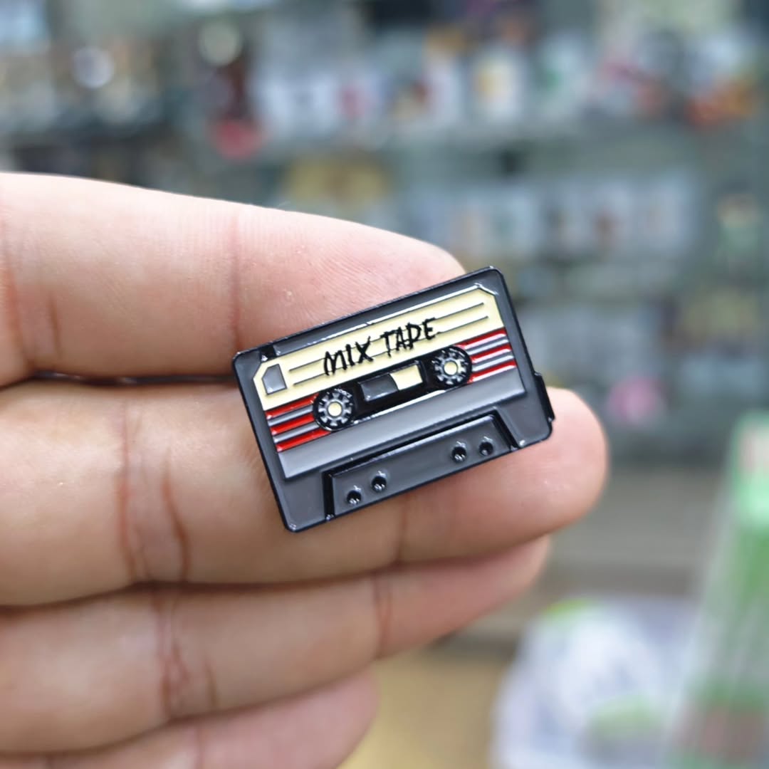 Cassette Old Scholl Mix Tape Pins - Metal Pins