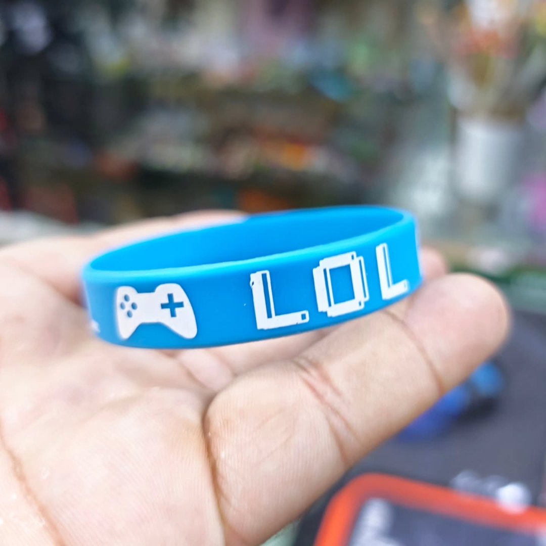 Retro Gaming Lol Silicone Bracelet - Bracelet