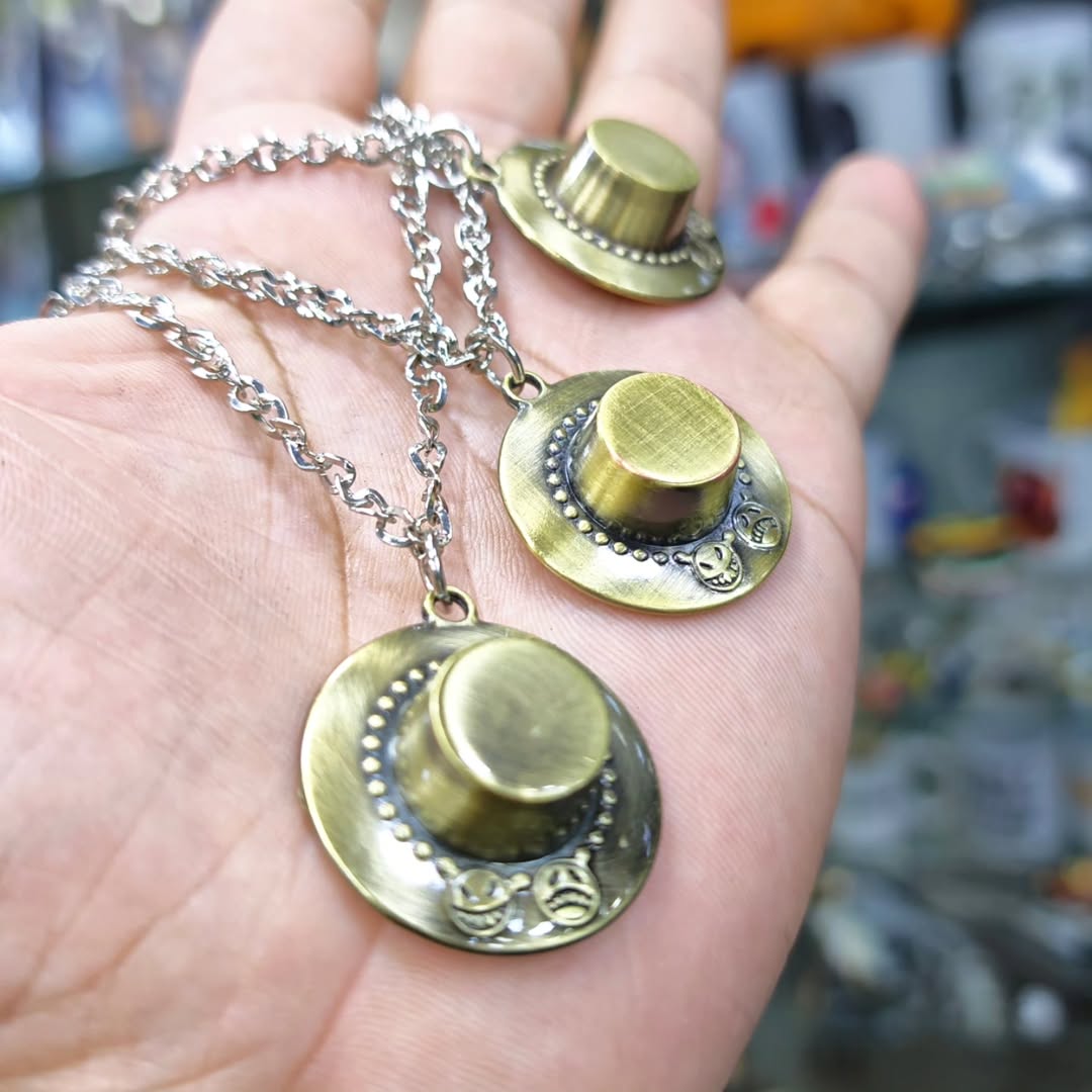 One Piece Ace Necklace - Necklace