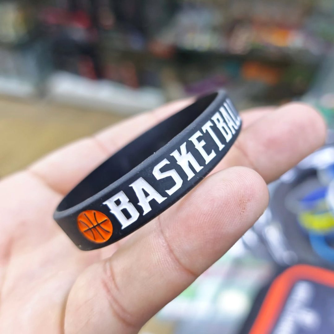 Winners Never Quit BasketBall Silicone Bracelet - Bracelet