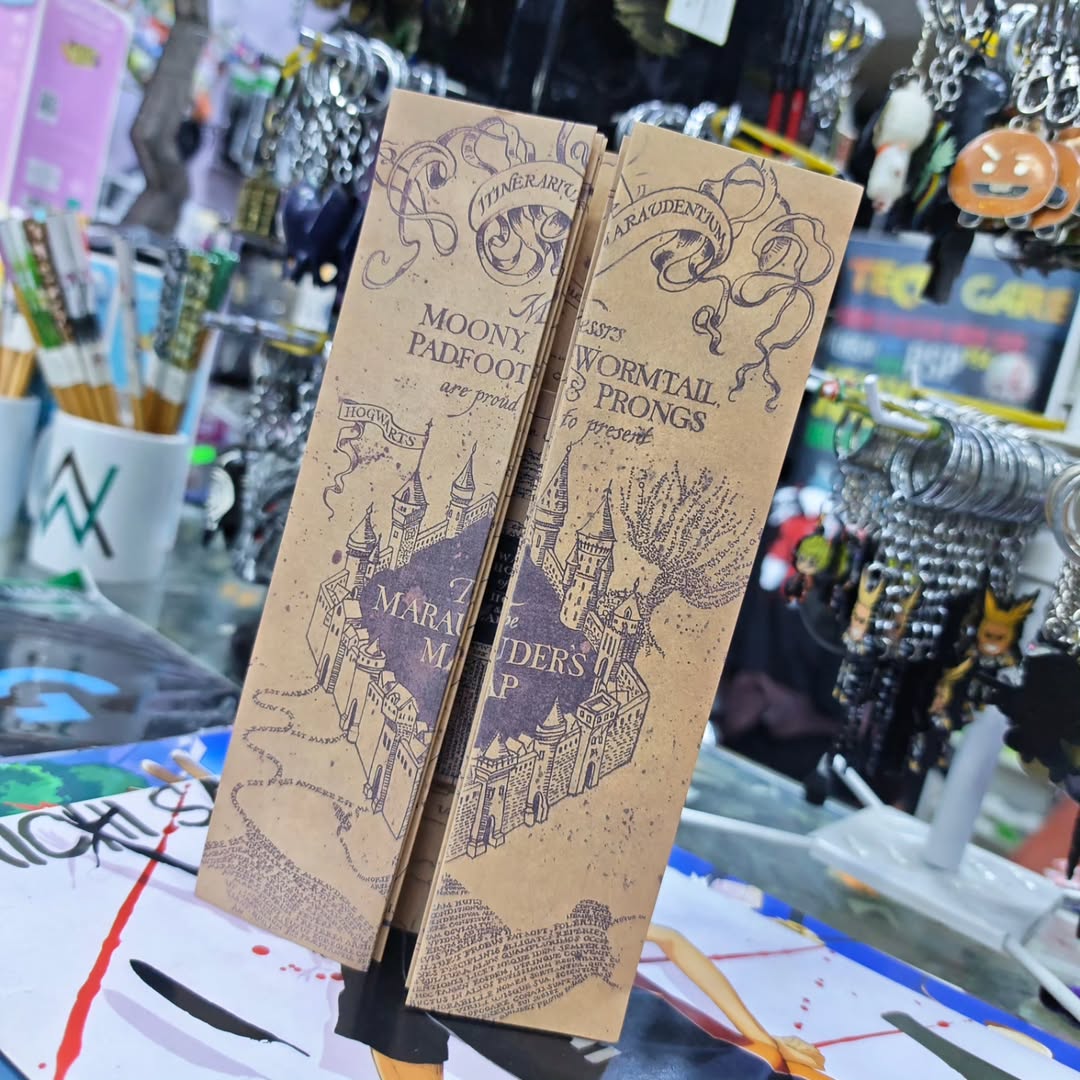 Harry Potter Pack Card Letter Ticket and Envelope - Map