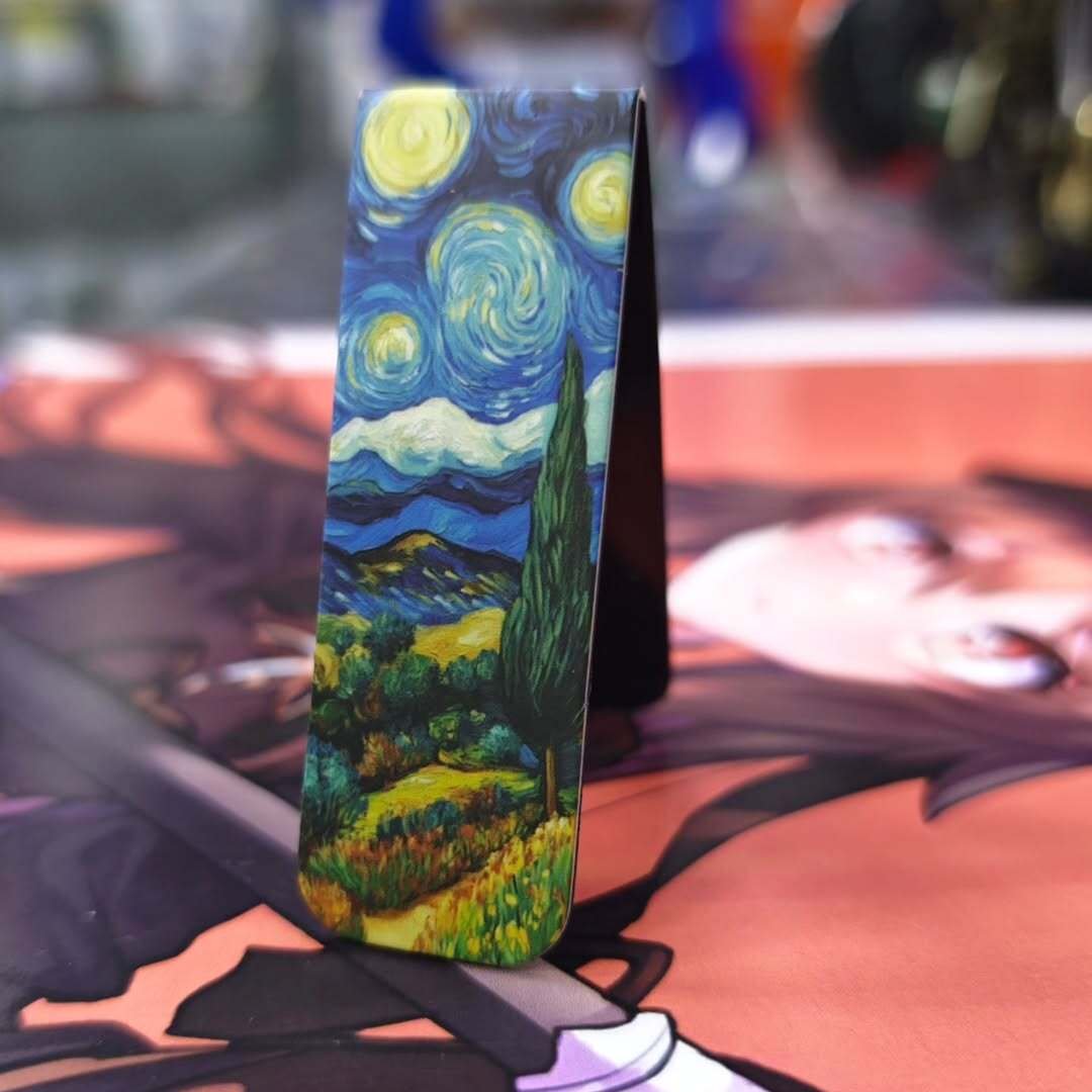 Van Gogh Magnetic Bookmark - Bookmark