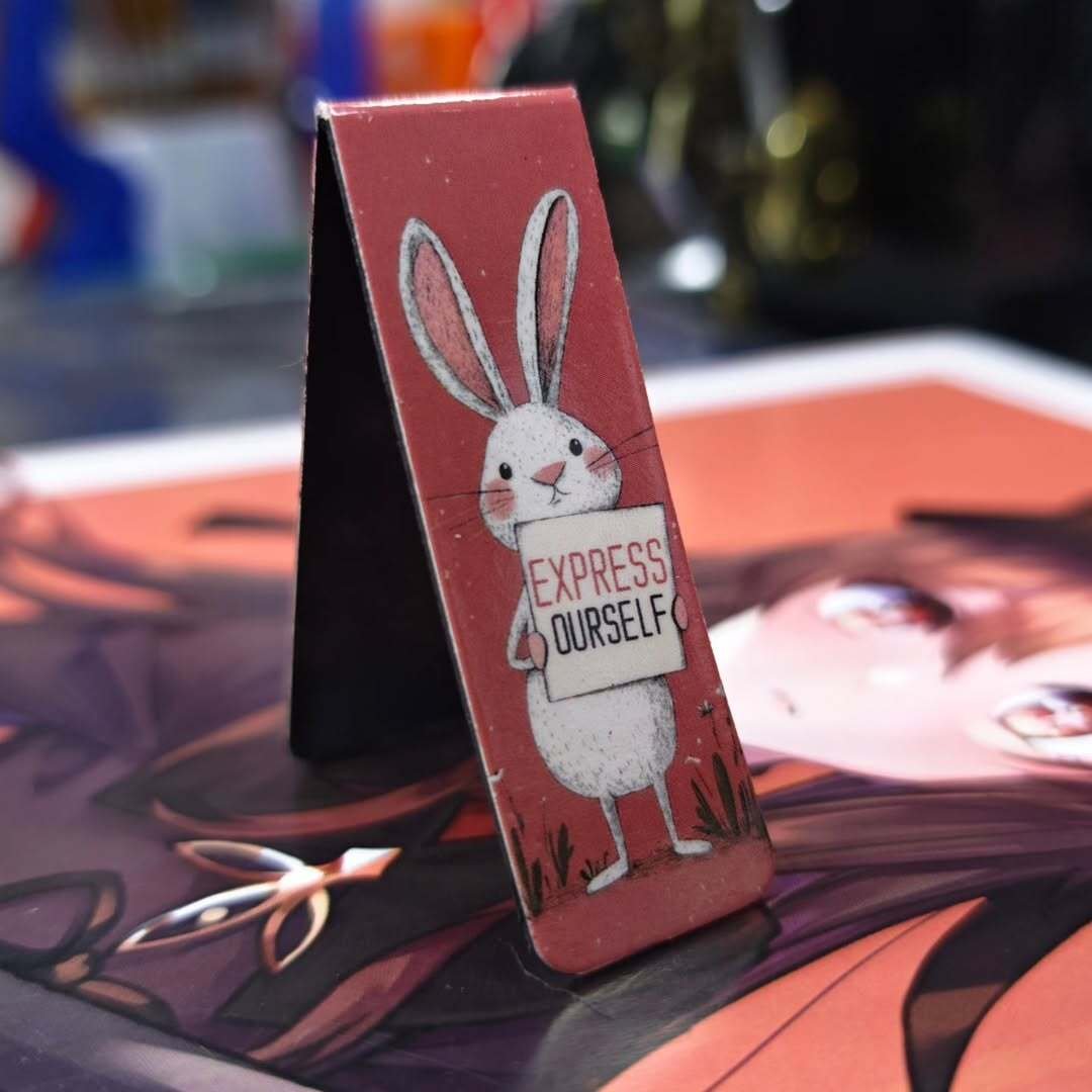 Rabbit Magnetic Bookmark - Bookmark