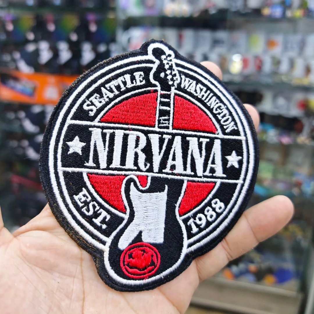 Embroidered Patch Nirvana 115 x 125 MM - Embroidered Patch