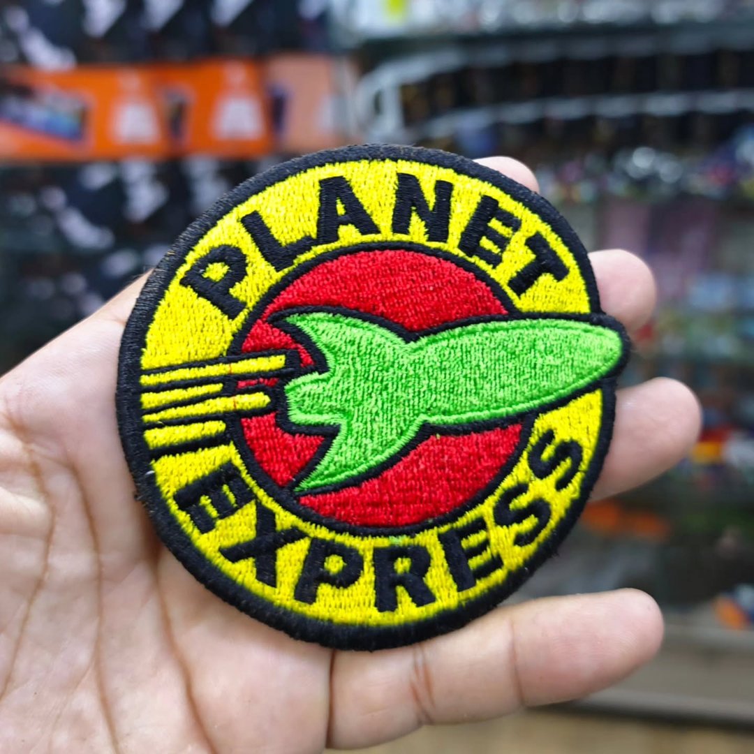 Embroidered Patch Planet Express 85 x 95 MM - Embroidered Patch