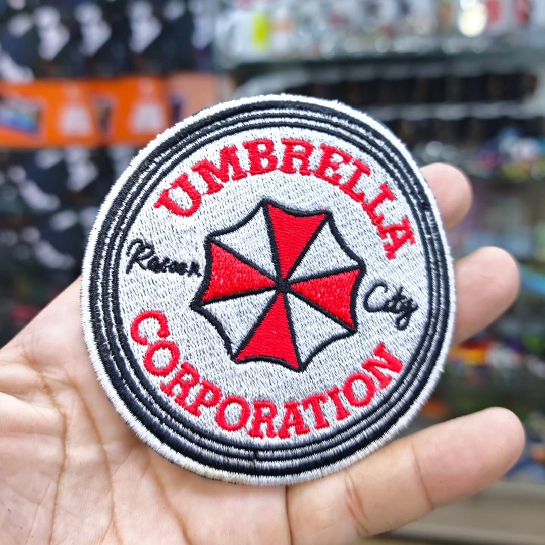 Embroidered Patch Umbrella Corporation Resident Evil 90 x 90 MM - Embroidered Patch