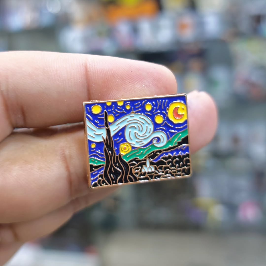 Van Gogh Pins - Metal Pins