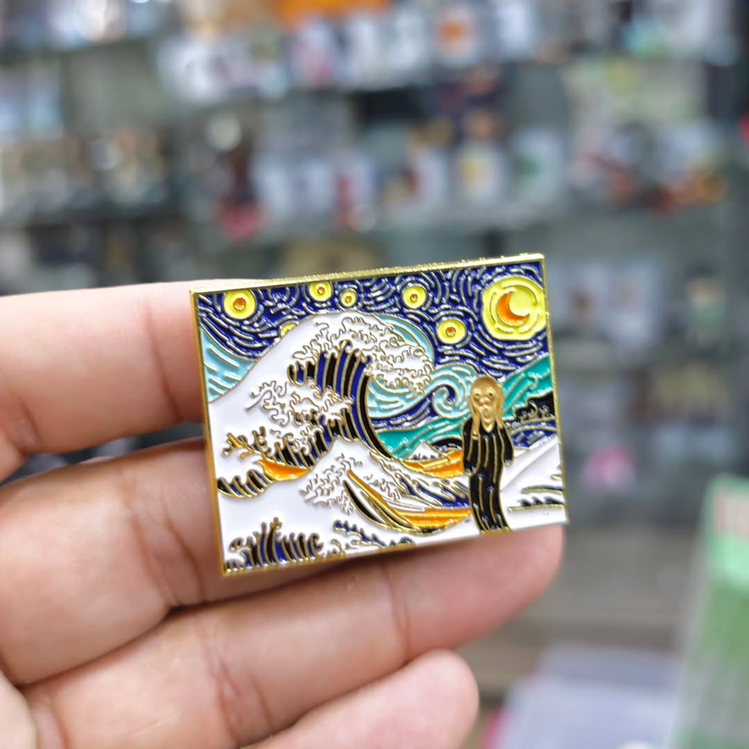 Van Gogh Pins - Metal Pins