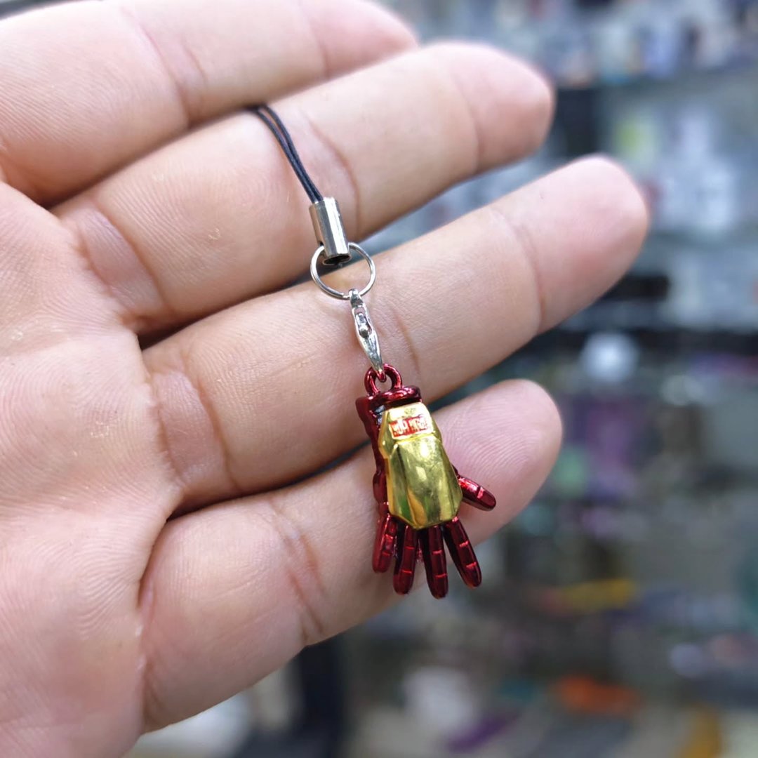 Iron Man Marvel Smartphone Attachment Keychain - Keychain