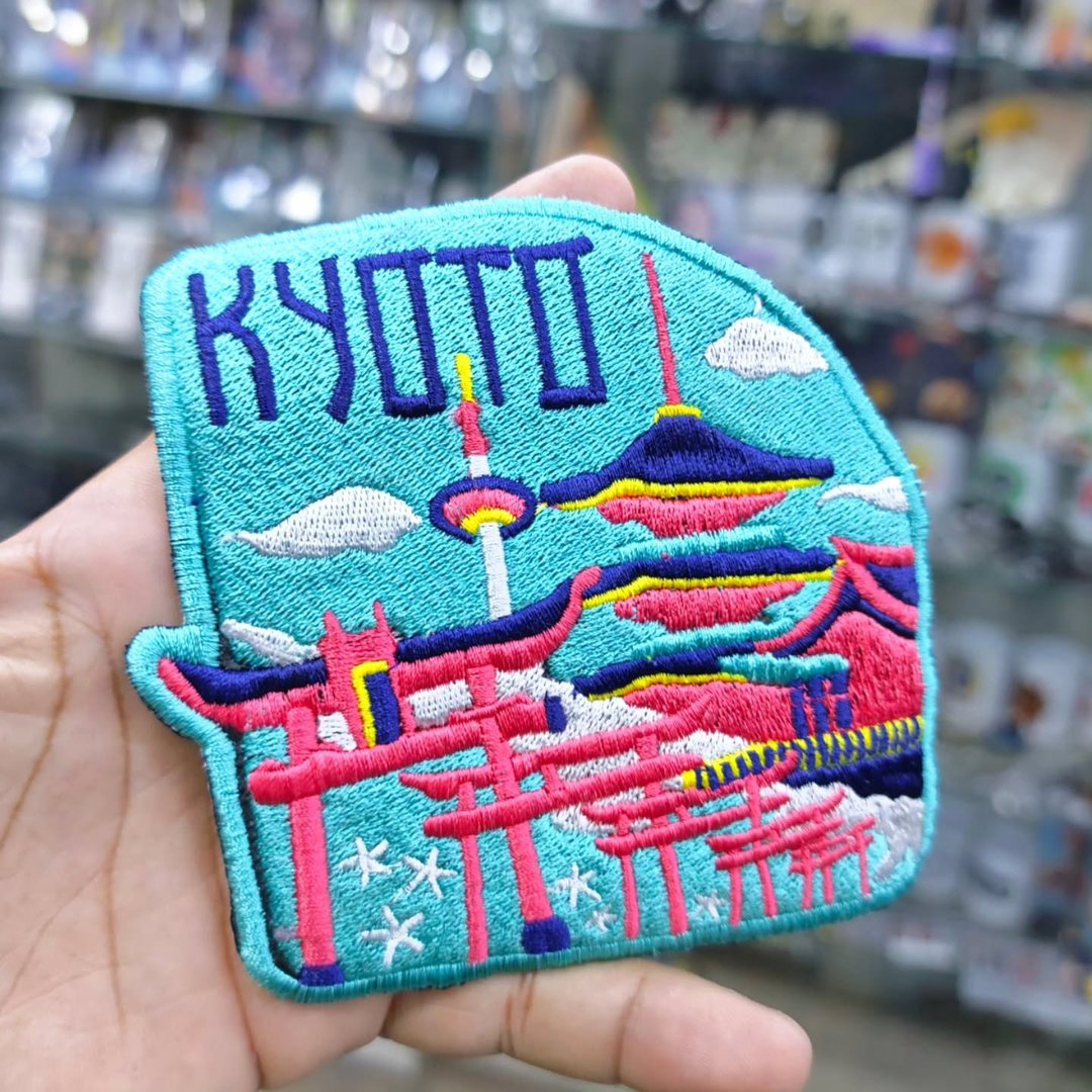 Embroidered Patch Kyoto 1 115 x 120 MM - Embroidered Patch