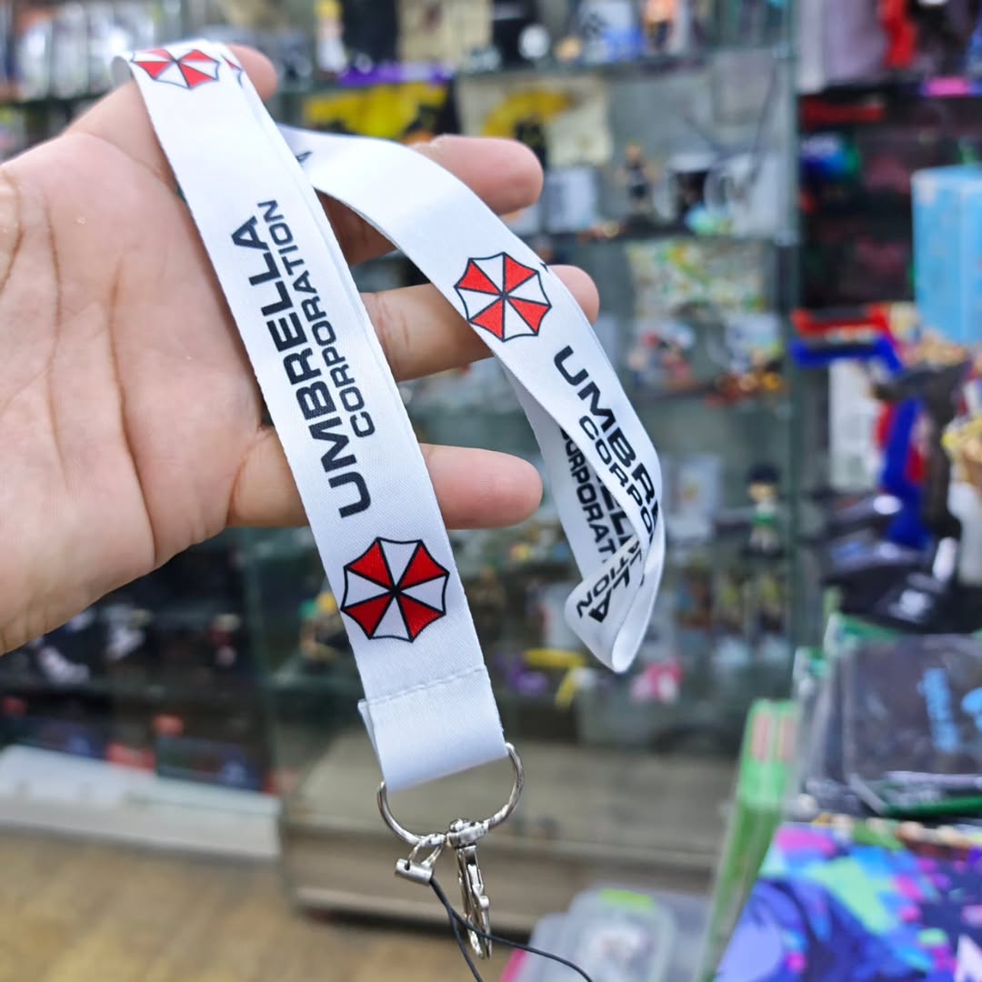 Resident Evil Umbrella Corporation Smartphone Attachment Keychain - Keychain