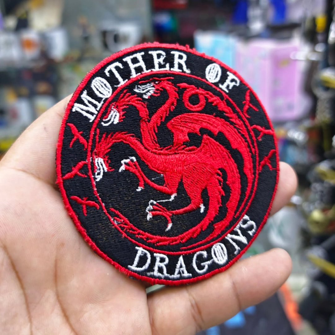 Embroidered Patch Game Of Thrones Targaryen 85 x 90 MM - Embroidered Patch