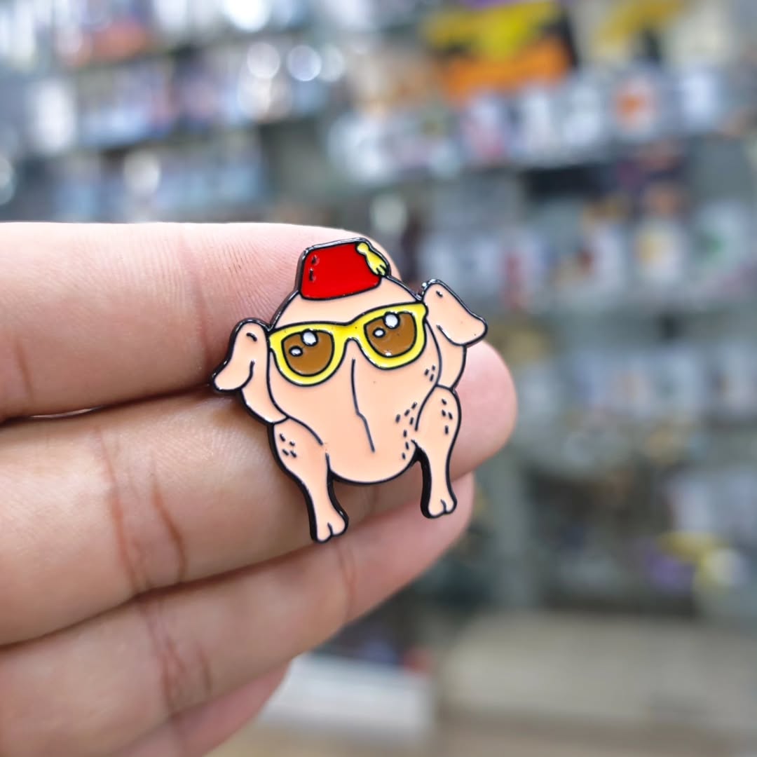 Chicken Pins - Metal Pins