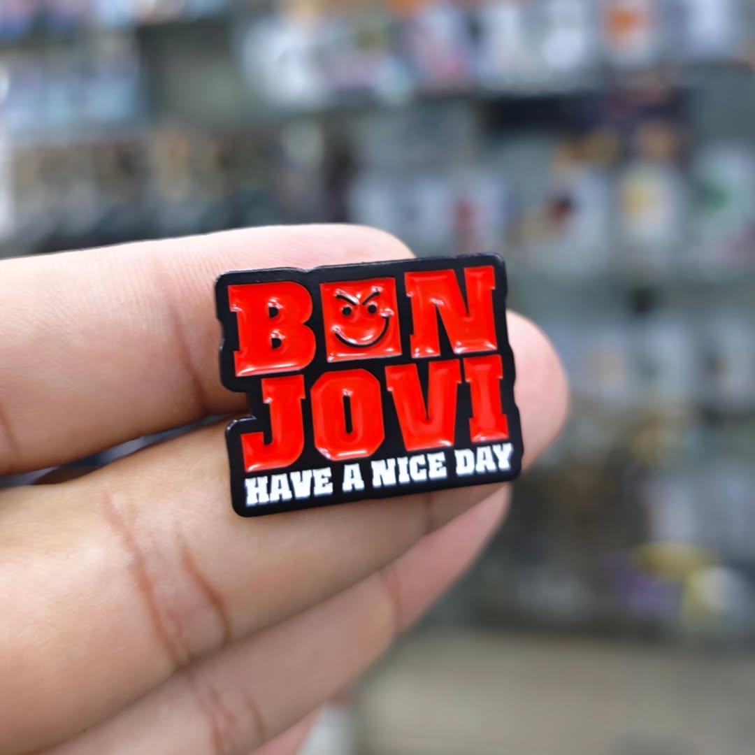 Bon Jovi Pins - Metal Pins