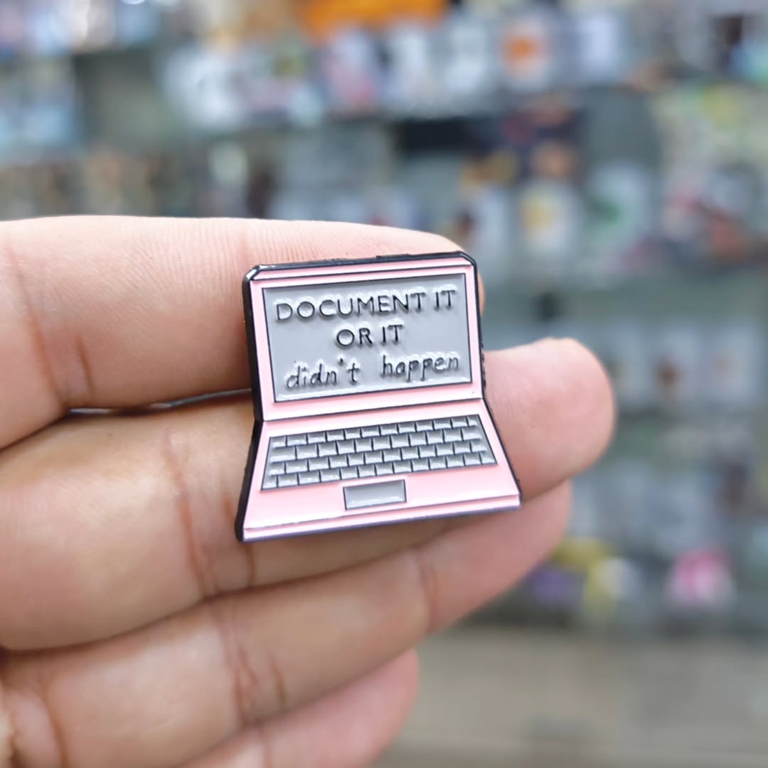 Lap Top Document It Pins - Metal Pins