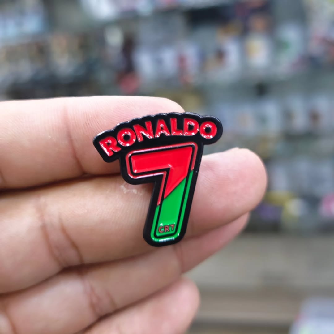 Ronaldo Football Pins - Metal Pins