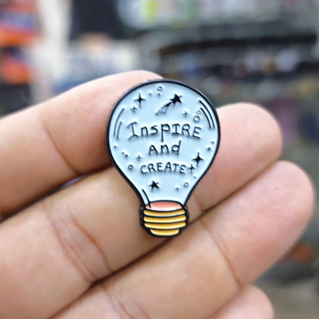 Inpire And Create Pins - Metal Pins