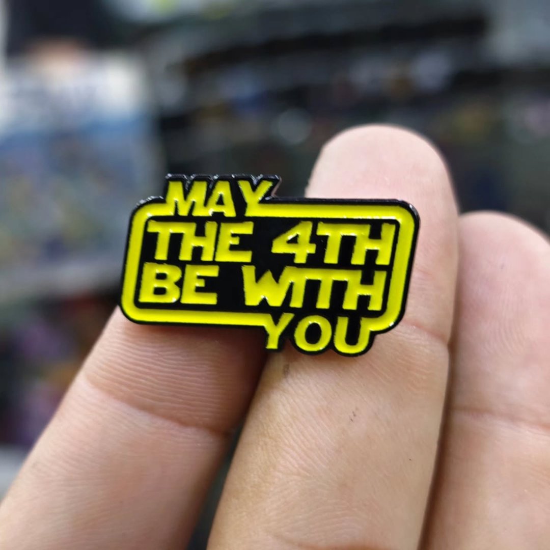 Star Wars May The 4th Be With You Pins - Metal Pins