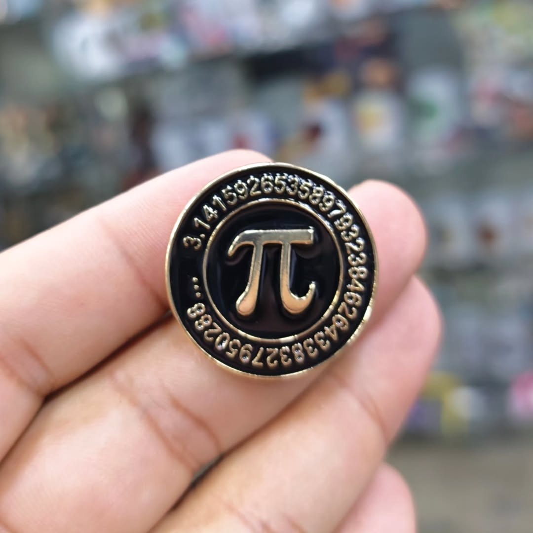 Pi Science Math Pins - Metal Pins