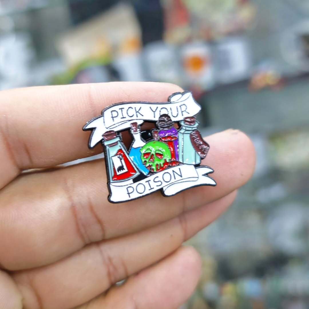 Pick Your Poison Pins - Metal Pins
