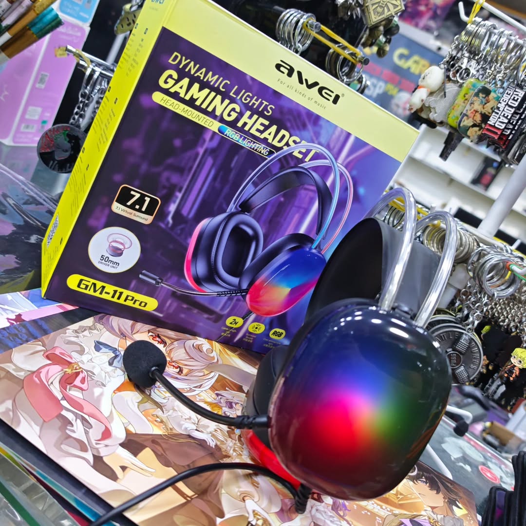 Awei GM-11 Pro USB 7.1 Gaming Headset - Gaming Headset