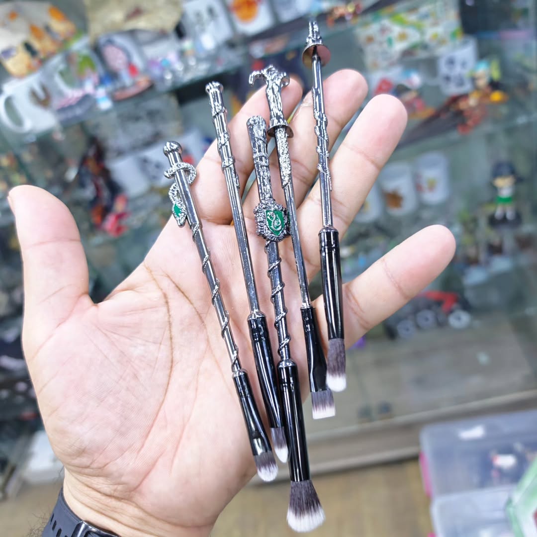 Harry Potter Slytherin Makeup Brushes - Makeup Accessory