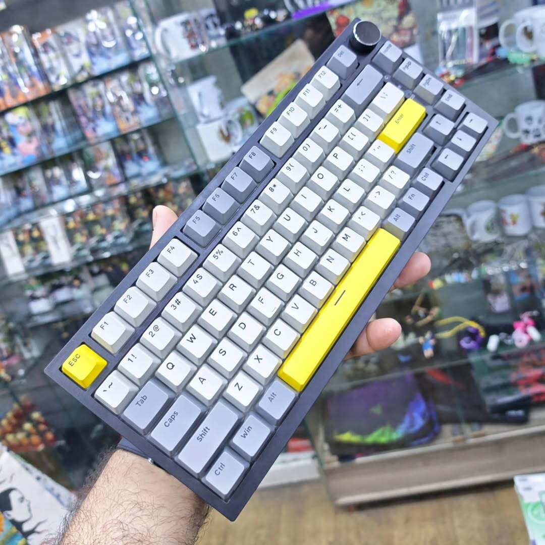 Ajazz AK820 Wired Mechanical Keyboard with Linear Switches - Keyboard