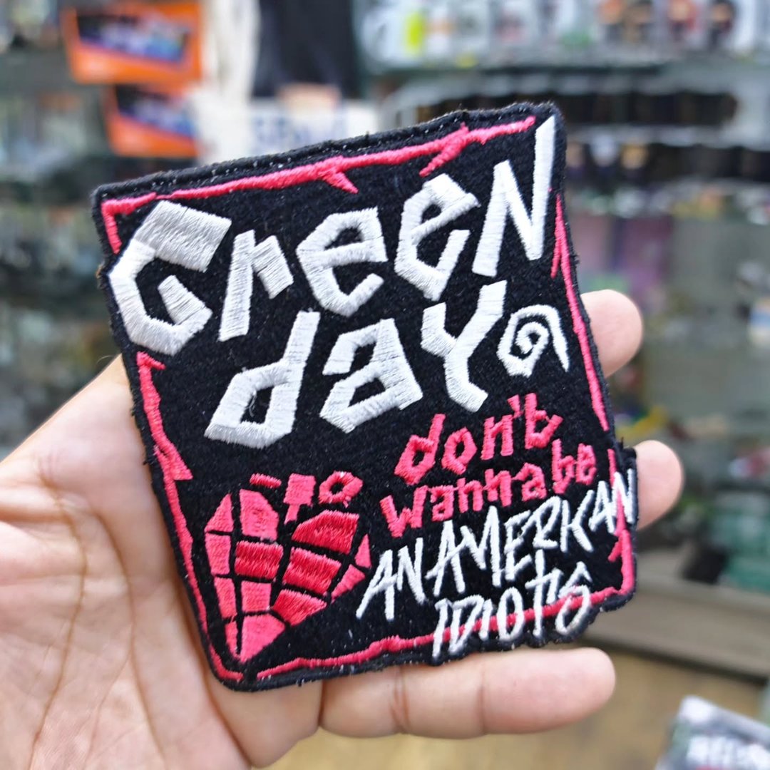 Embroidered Patch Green Day 95x100 CM - Embroidered Patch