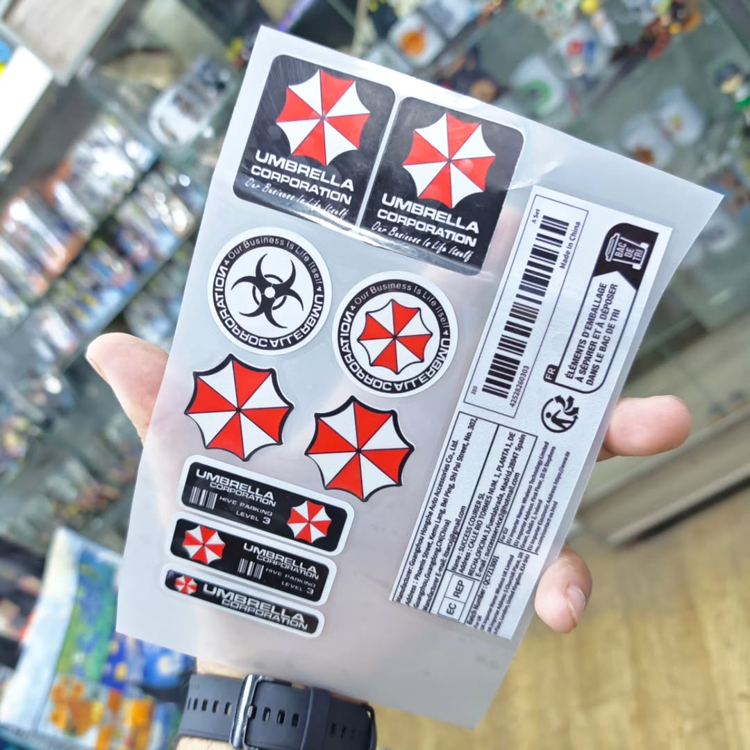 Resident Evil Umbrella Corporation Sticker Pack - Stickers