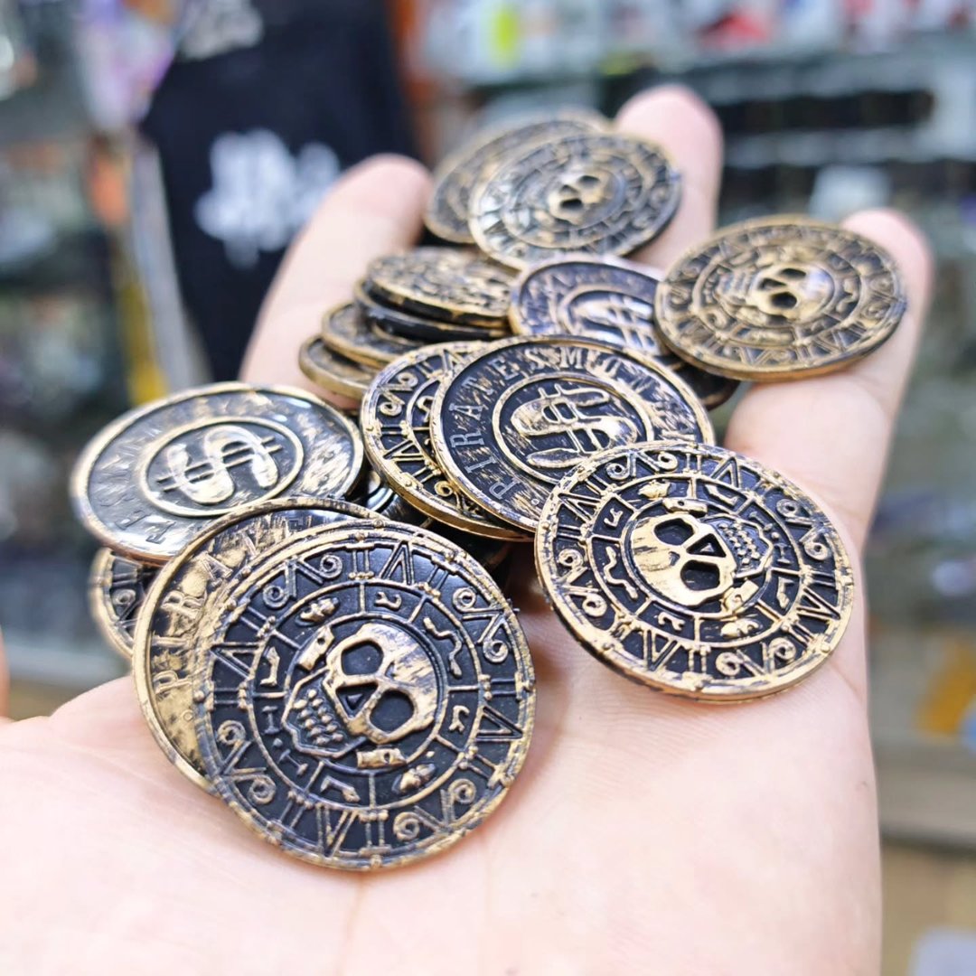 Pack of 20 Pirates of the Caribbean Medallions - Other