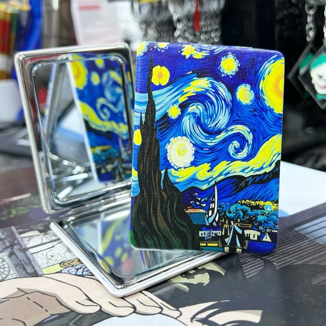Van Gogh's Pocket Mirror Starry Night #64 - Mirror