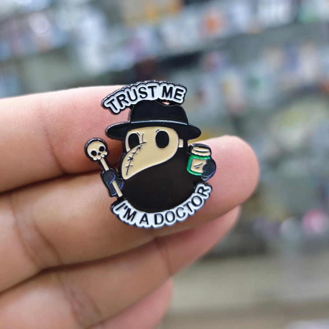 Trust Me Im Doctor Medical Pins - Metal Pins