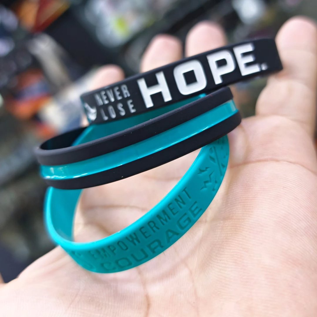 Pack of 3 Silicone Bracelets - Bracelet