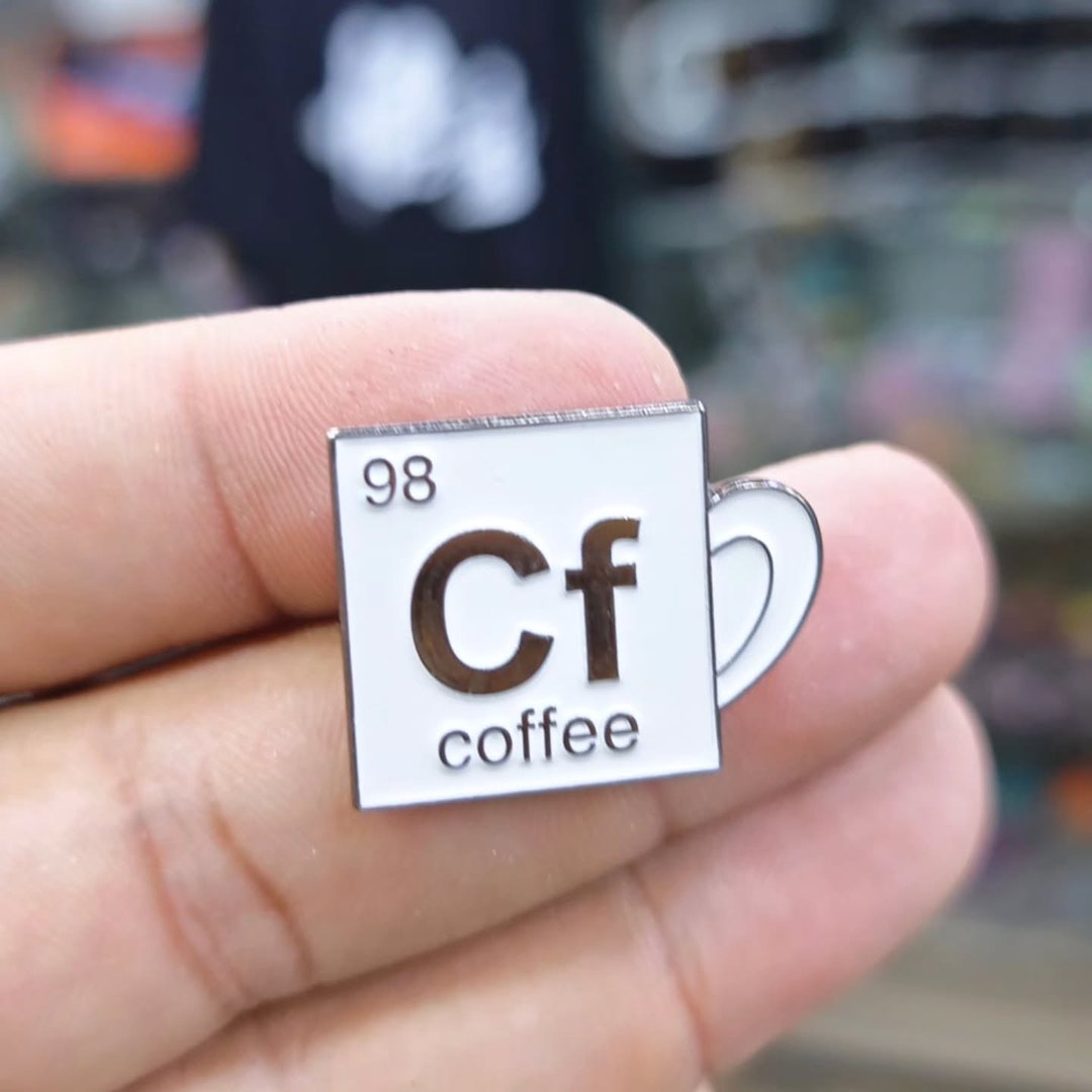 CF Coffe Pins - Metal Pins